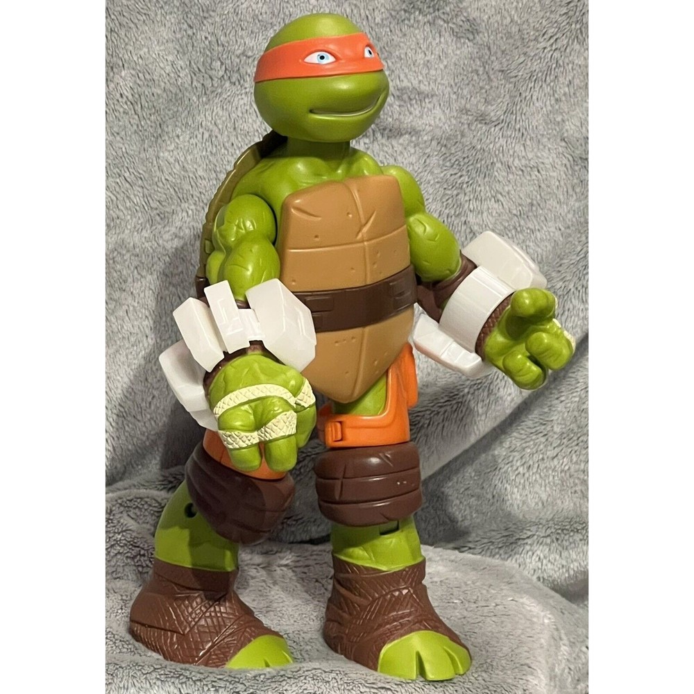 TMNT Teenage Mutant Ninja Turtles 10 Inch Michelangelo  2012 Viacom Playmates